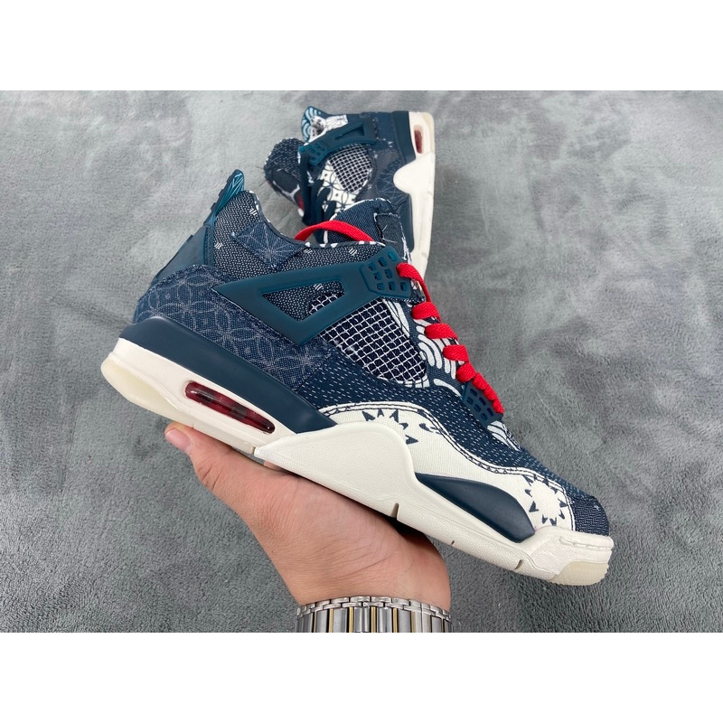 PB Bacth Air Jordan 4 Retro SE Deep Ocean