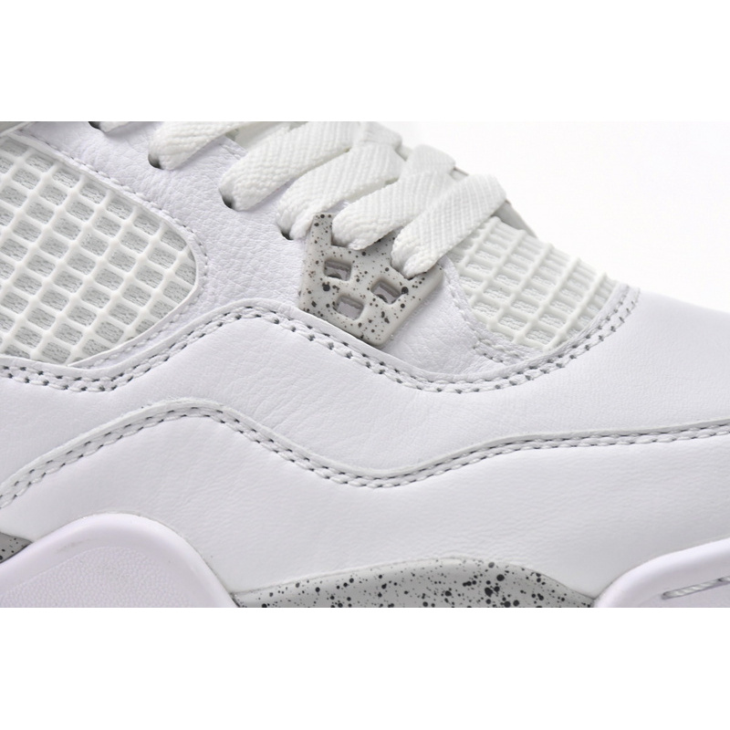 Q4 Batch  Air Jordan 4 White Oreo