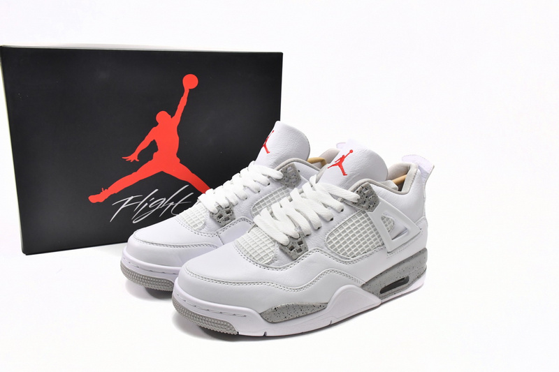 Q4 Batch  Air Jordan 4 White Oreo
