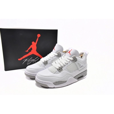Q4 Batch  Air Jordan 4 White Oreo 02