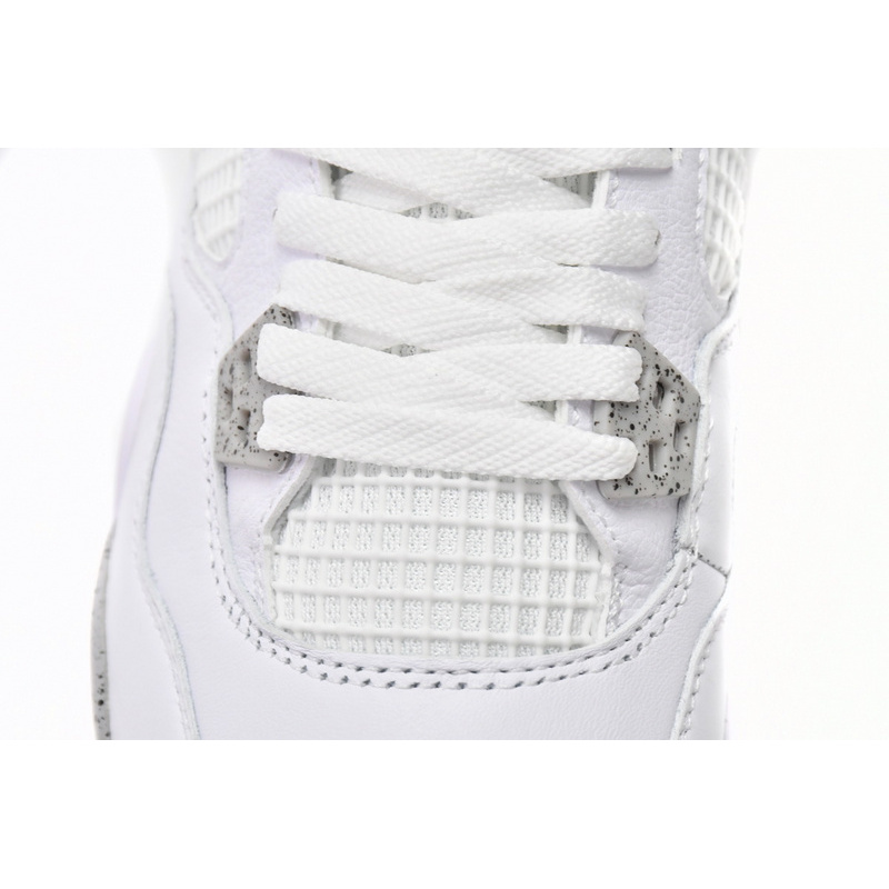 Q4 Batch  Air Jordan 4 White Oreo