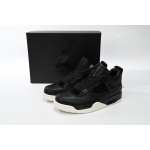 Q4 Batch Air Jordan 4 black snake