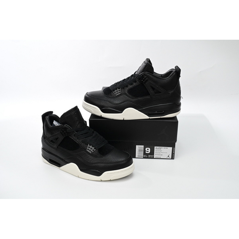 Q4 Batch Air Jordan 4 black snake