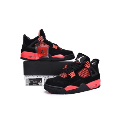 Q4 Batch Air Jordan 4 Red Thunder 02