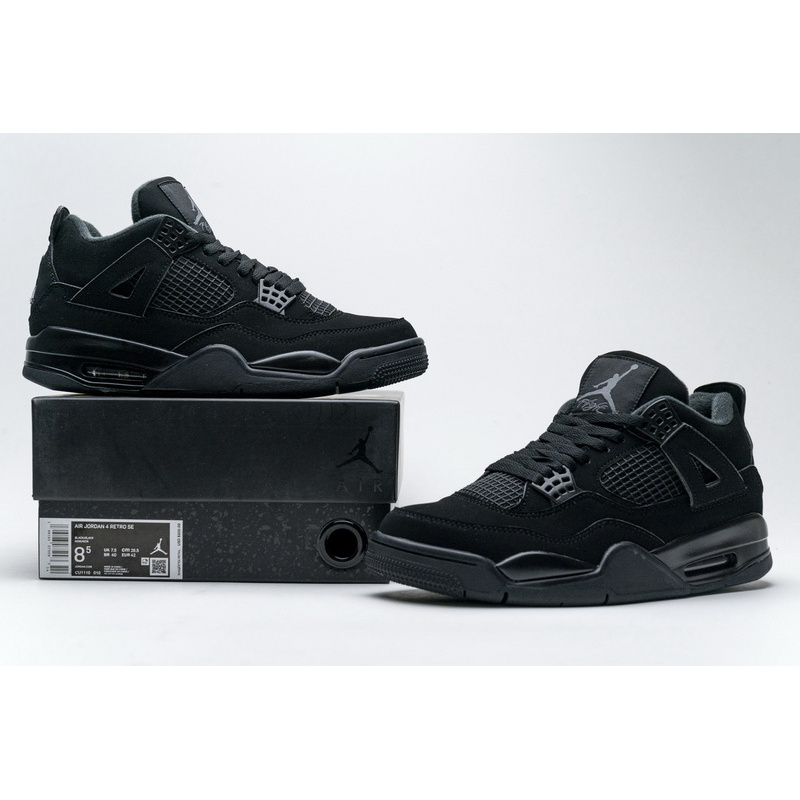 Q4 Batch Air Jordan 4 Retro “Black Cat”