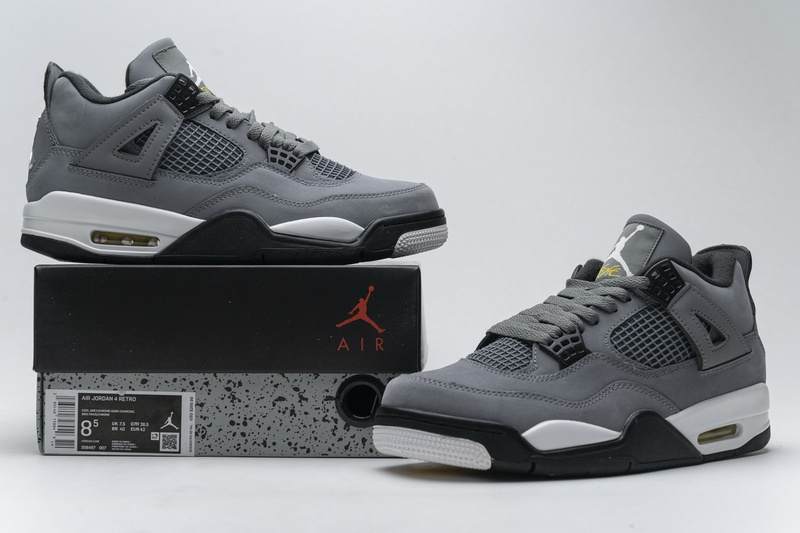Q4 Batch Air Jordan 4 Retro Cool Grey