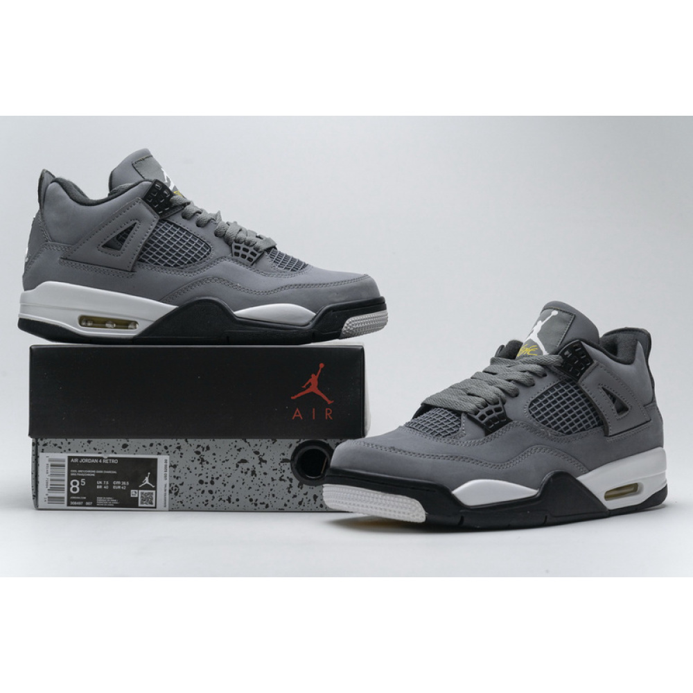 Q4 Batch Air Jordan 4 Retro Cool Grey