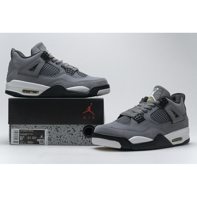 Q4 Batch Air Jordan 4 Retro Cool Grey