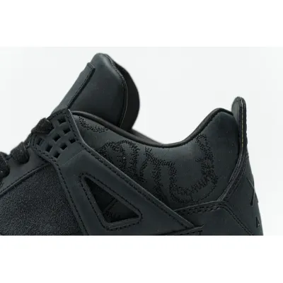 Q4 Batch Air Jordan 4 Retro KAWS Black