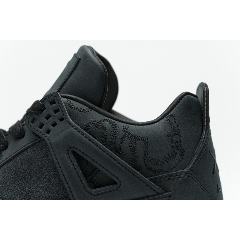 Q4 Batch Air Jordan 4 Retro KAWS Black