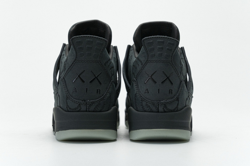 Q4 Batch Air Jordan 4 Retro KAWS Black