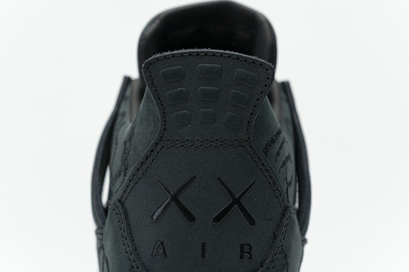 Q4 Batch Air Jordan 4 Retro KAWS Black