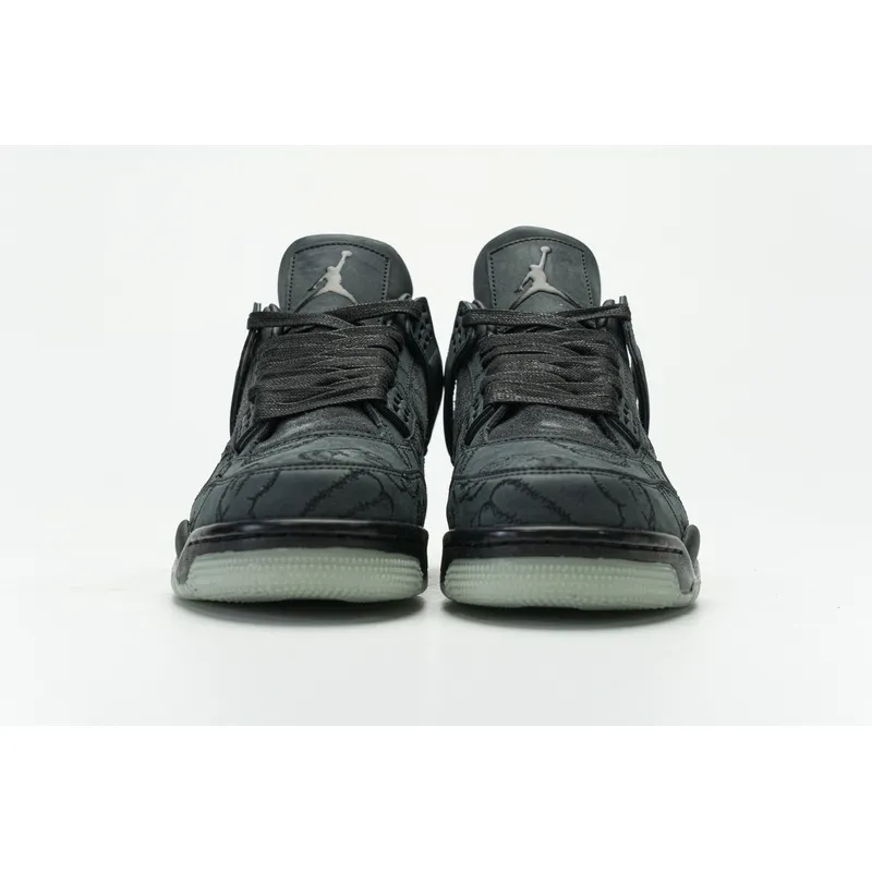 Q4 Batch Air Jordan 4 Retro KAWS Black