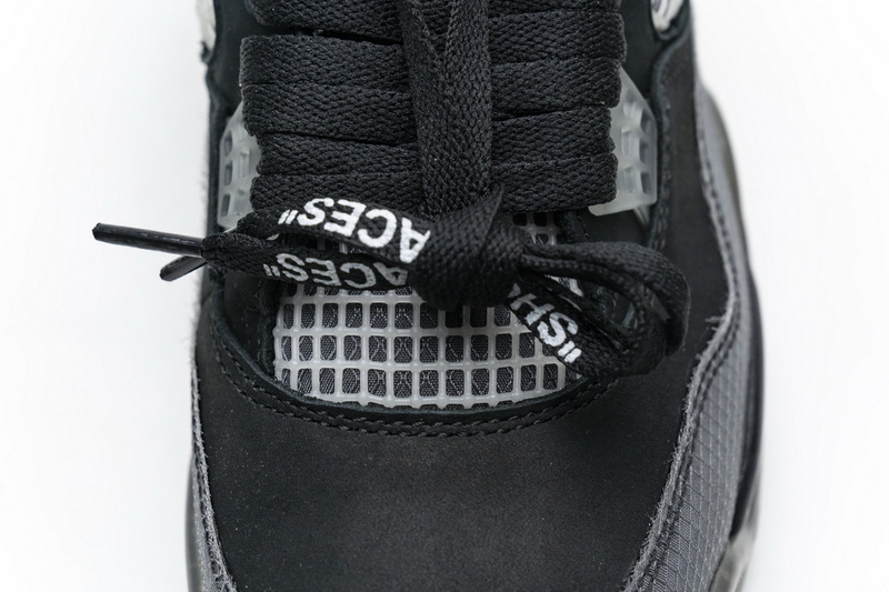 Q4 Batch OFF White x Air Jordan 4 Bred