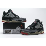 Q4 Batch OFF White x Air Jordan 4 Bred