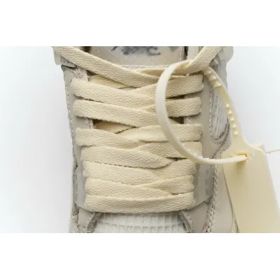 Q4 Batch OFF White x Air Jordan 4 Sail