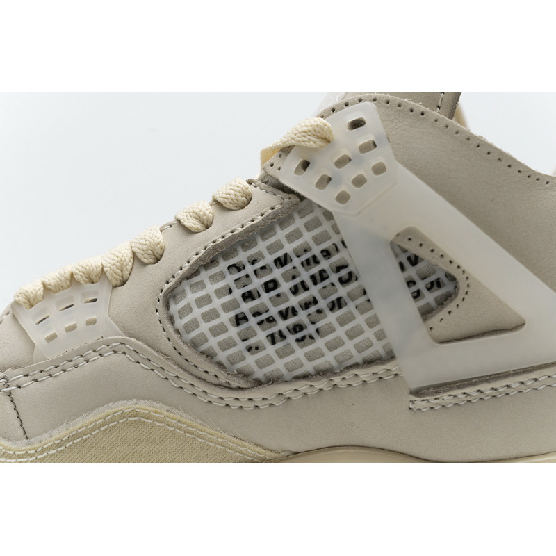 Q4 Batch OFF White x Air Jordan 4 Sail