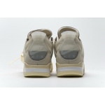 Q4 Batch OFF White x Air Jordan 4 Sail