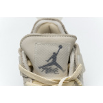 Q4 Batch OFF White x Air Jordan 4 Sail