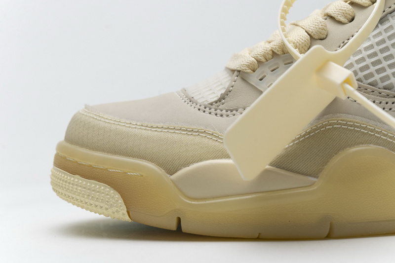 Q4 Batch OFF White x Air Jordan 4 Sail