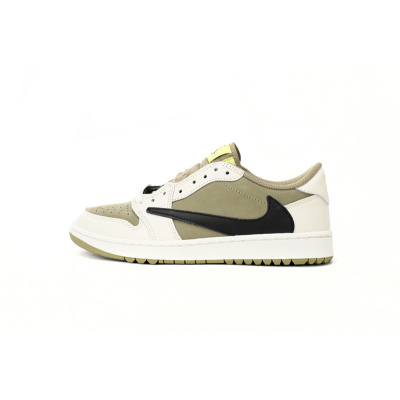 STOS Air Jordan 1 Low Travis Scott x Air Jordan 1 Low Golf “Olive” 01