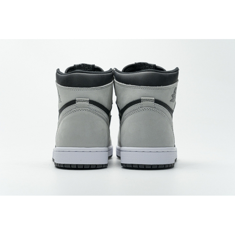 XH Air Jordan 1 Shadow 2.0 Black Light Smoke Grey