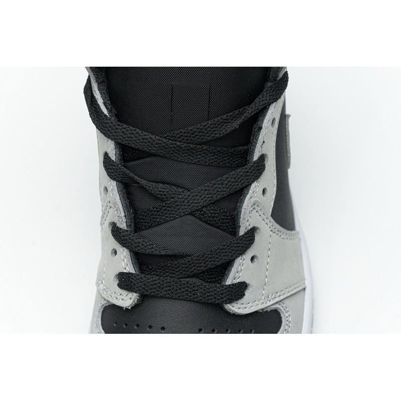 XH Air Jordan 1 Shadow 2.0 Black Light Smoke Grey