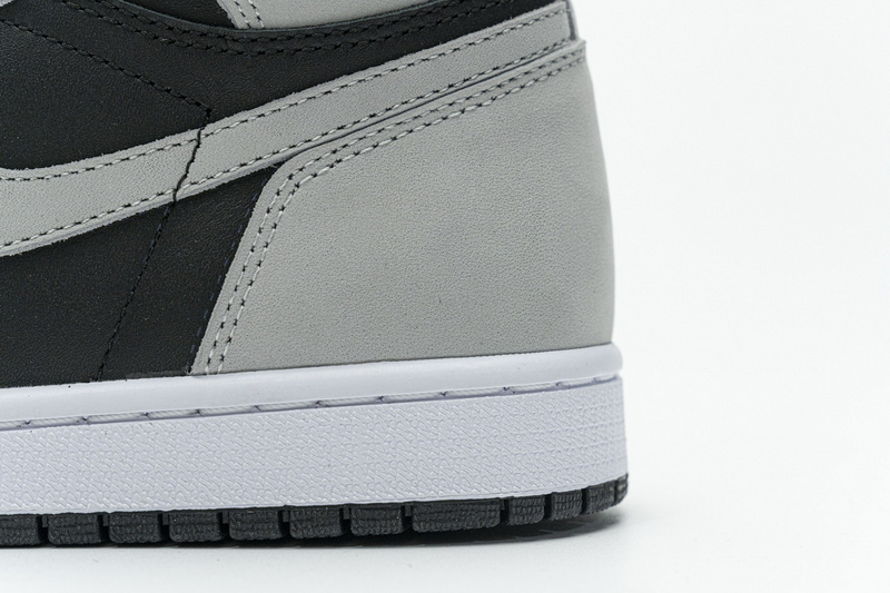 XH Air Jordan 1 Shadow 2.0 Black Light Smoke Grey