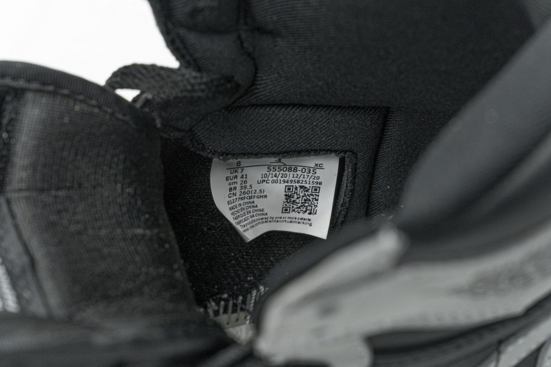 XH Air Jordan 1 Shadow 2.0 Black Light Smoke Grey