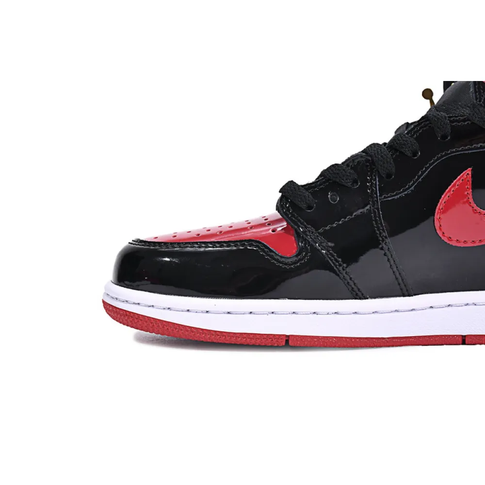 XH Air Jordan 1 High OG Bred Patent