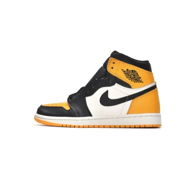 XH  Air Jordan 1 High OG Yellow Toe 01