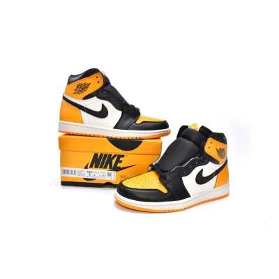 XH  Air Jordan 1 High OG Yellow Toe 02