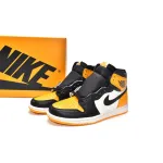 XH  Air Jordan 1 High OG Yellow Toe