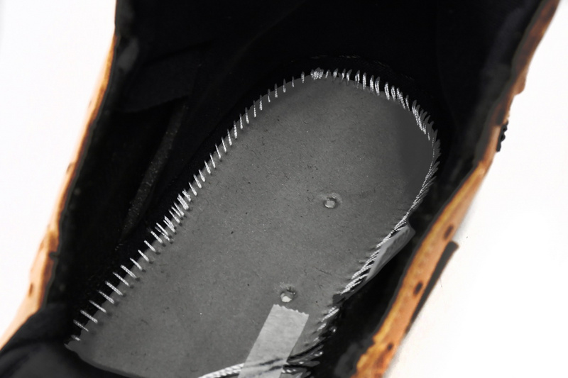 XH Air Jordan 1 High OG Black Rice Yellow