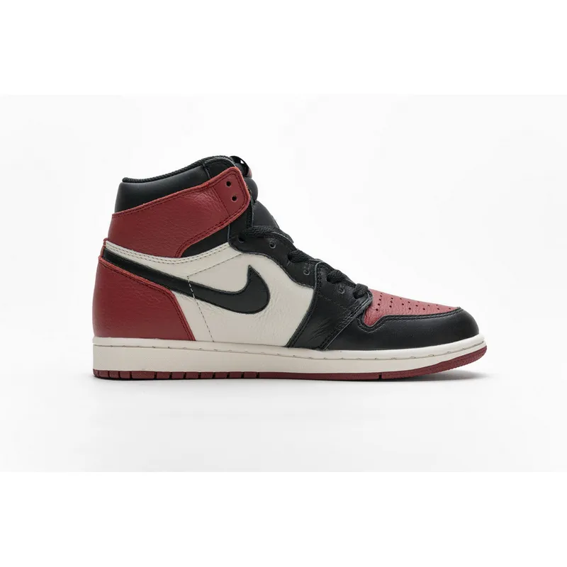 XH Air Jordan 1 High OG“Bred Toe”