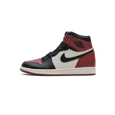 XH Air Jordan 1 High OG“Bred Toe” 01