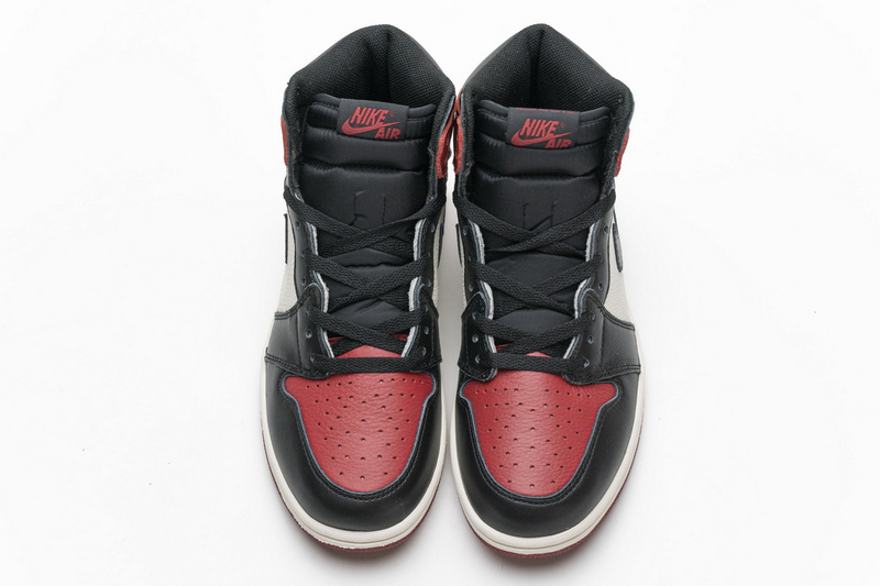 XH Air Jordan 1 High OG“Bred Toe”