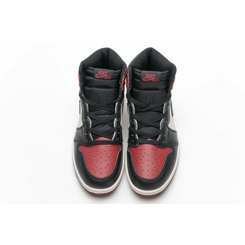 XH Air Jordan 1 High OG“Bred Toe”