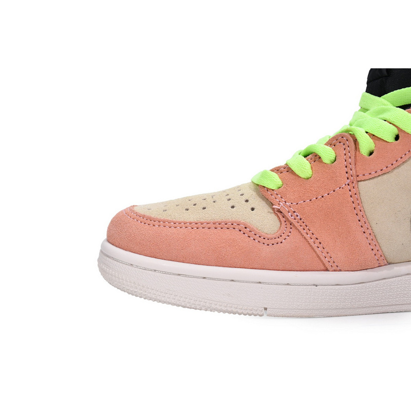 XH Air Jordan 1 High Switch Apricot Powder