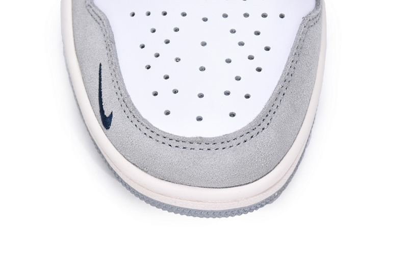 XH Air Jordan 1 High Switch Light Smoke Grey