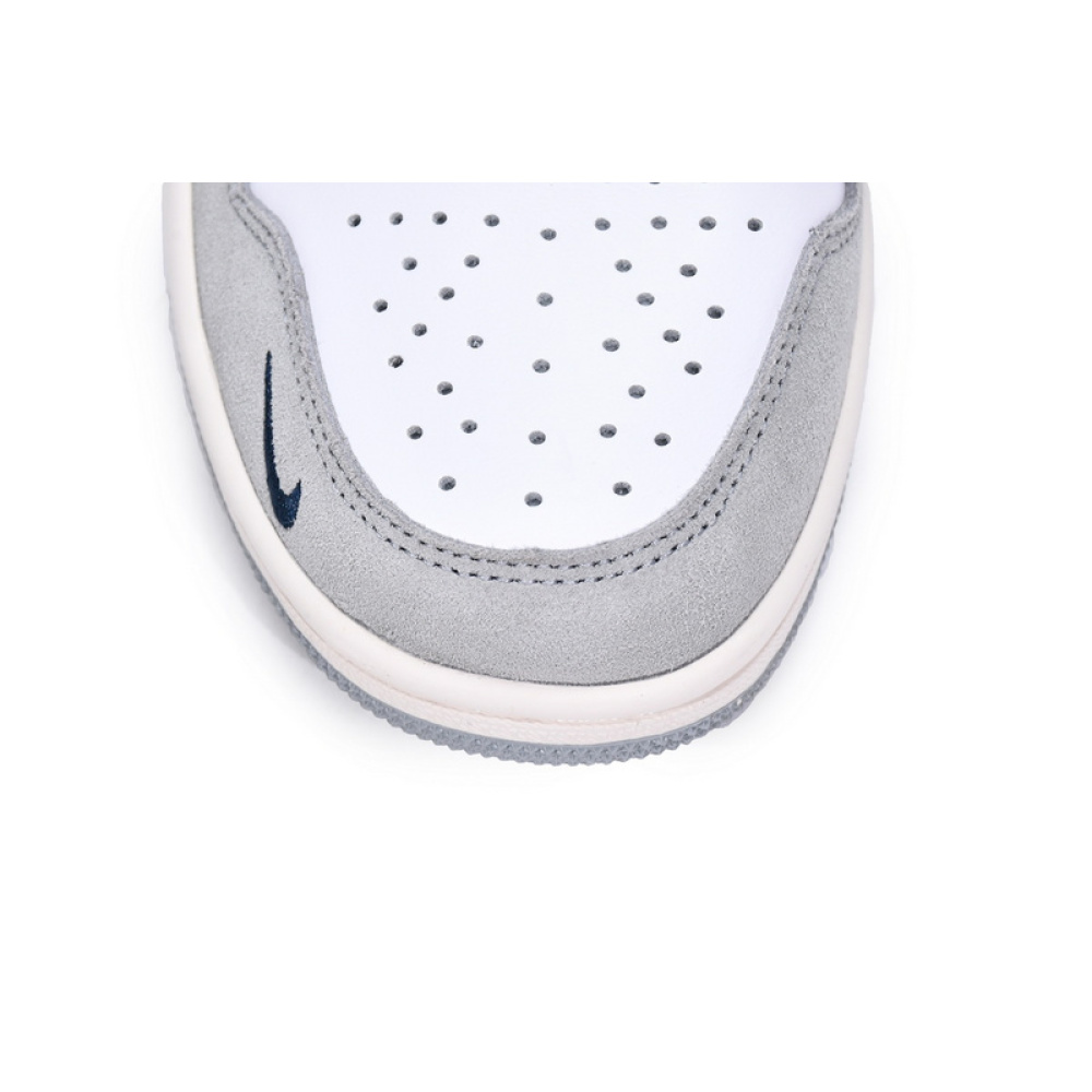 XH Air Jordan 1 High Switch Light Smoke Grey