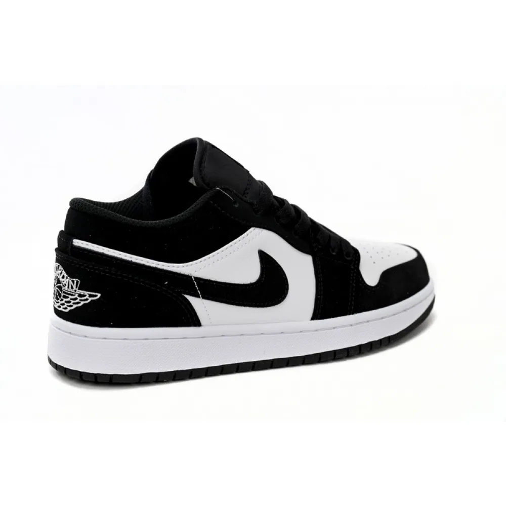 XH Air Jordan 1 Low New Black and White Panda