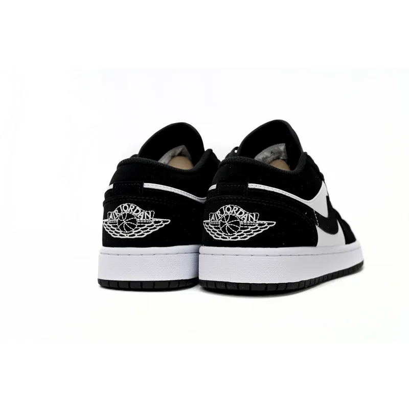 XH Air Jordan 1 Low New Black and White Panda