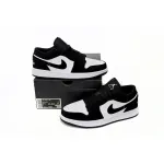 XH Air Jordan 1 Low New Black and White Panda