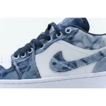 XH Air Jordan 1 Low SE Washed Denim