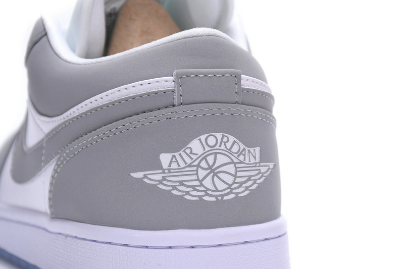 XH Air Jordan 1 Low Wolf Grey