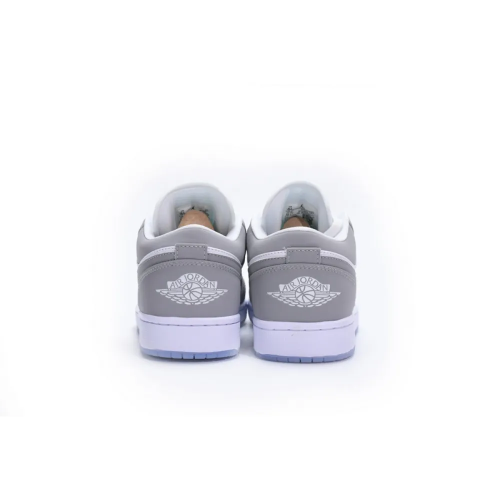 XH Air Jordan 1 Low Wolf Grey