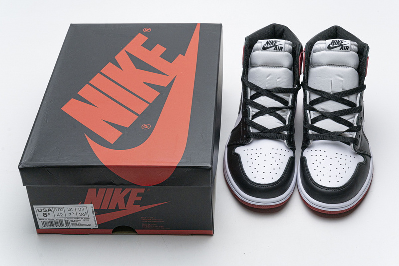 XH Air Jordan 1 OG High 'Black Toe'