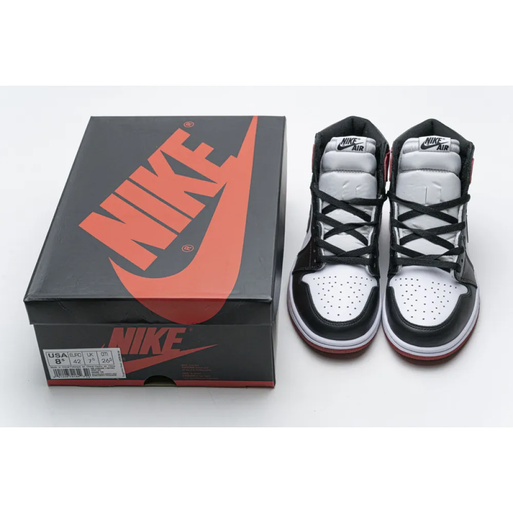 XH Air Jordan 1 OG High 'Black Toe'