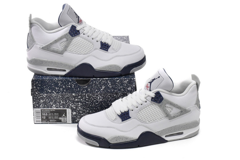Q4 Batch Air Jordan 4 Retro Midnight Navy